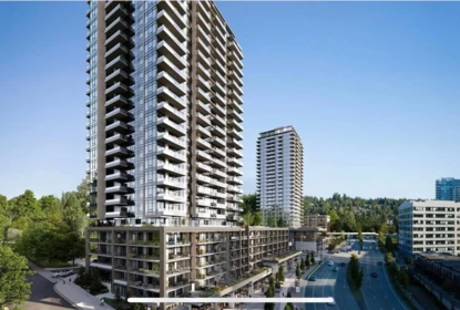 Aerial View of 2002 400 Capilano Road, Port Moody, BC