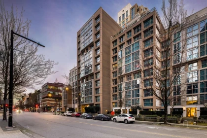 Aerial View of 806 1318 Homer Street, Vancouver, BC