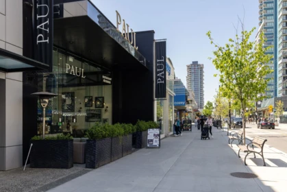 Outdoor Kitchen Photo of 101 1535 Nelson Street, Vancouver, BC