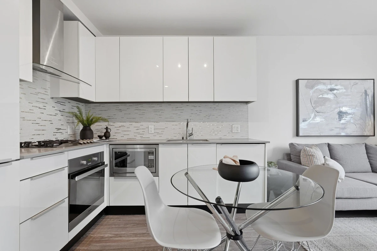 Dining Area Photo of 1906 1283 Howe Street, Vancouver, BC