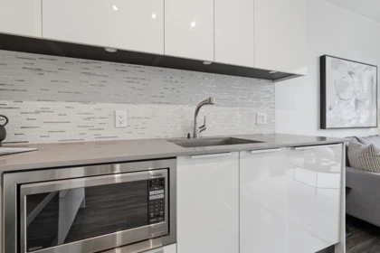 Kitchen Island Photo of 1906 1283 Howe Street, Vancouver, BC