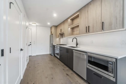 Breakfast Nook Photo of 310 6859 Cambie Street, Vancouver, BC