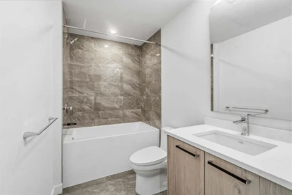 Guest Bathroom Photo of 310 6859 Cambie Street, Vancouver, BC
