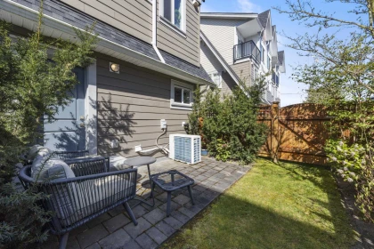Aerial View of 17 9728 Alberta Road, Richmond, BC