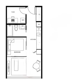 Loft / Bonus Room Photo of 305 1783 Manitoba Street, Vancouver, BC