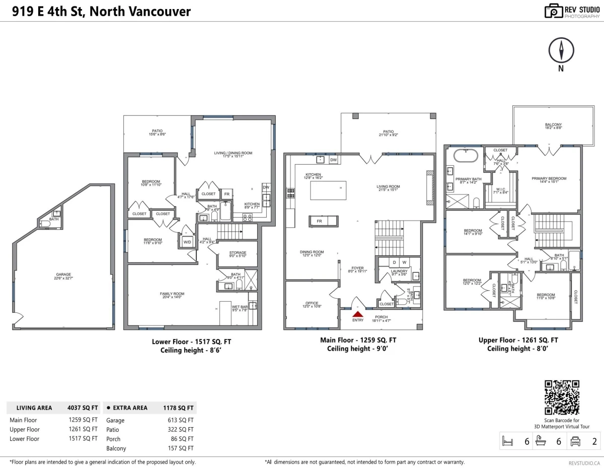 Living Room Photo of 919 E 4th Street, North Vancouver, BC