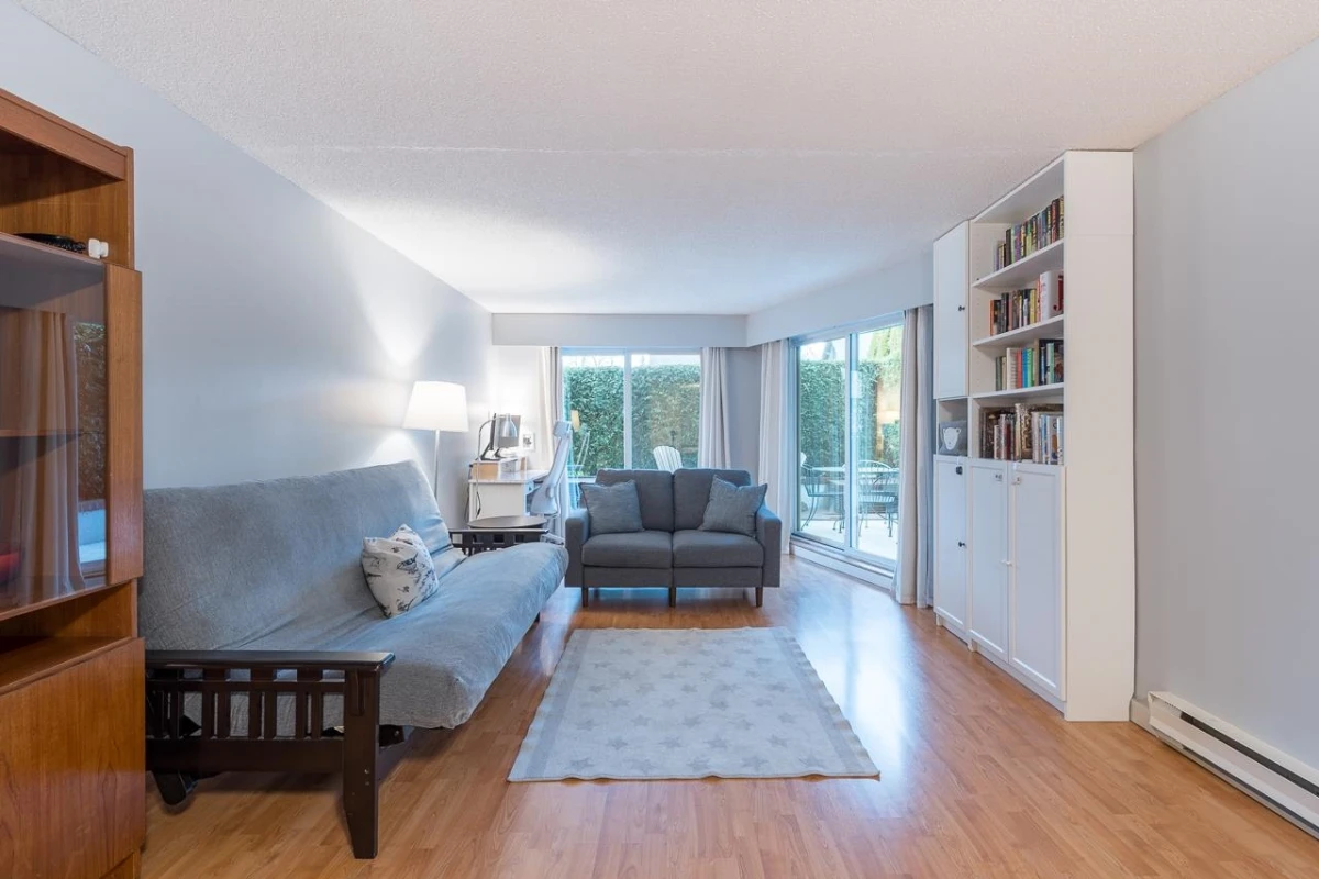 Family Room Photo of 103 3353 Heather Street, Vancouver, BC