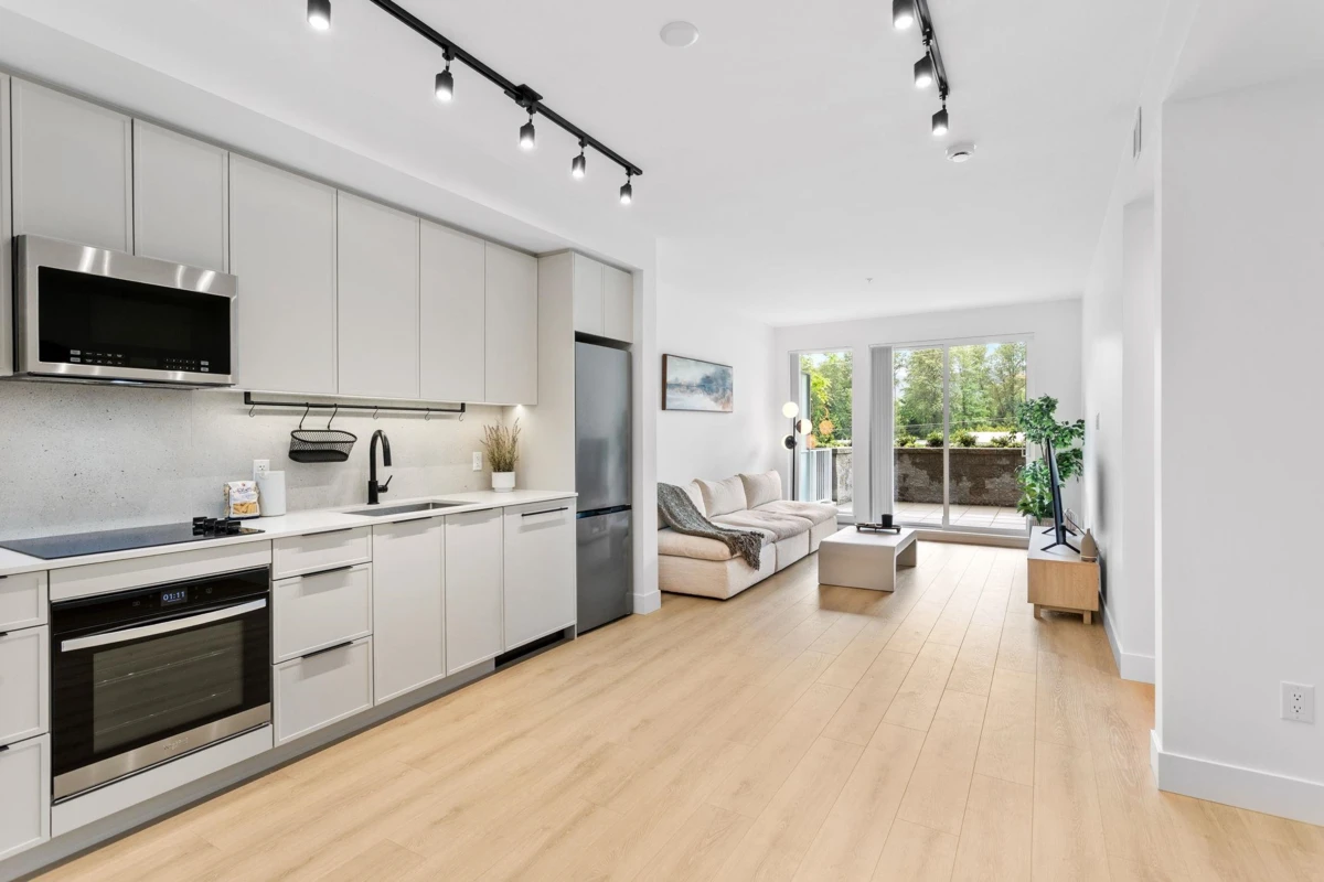 Living Room Photo of 216 3055 Murray Street, Port Moody, BC