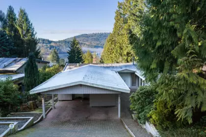 Aerial View of 148 Roe Drive, Port Moody, BC