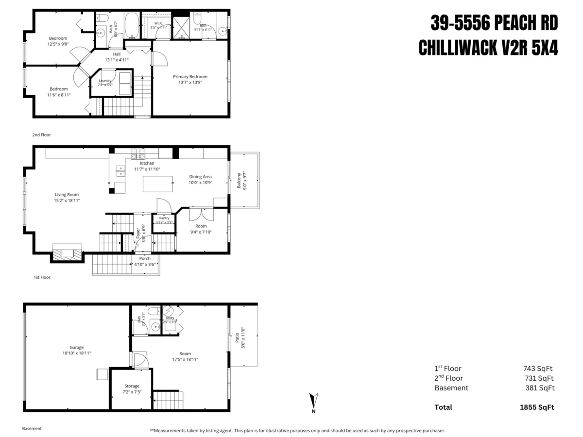 Dining Area Photo of 39 5556 Peach Road, Chilliwack, BC