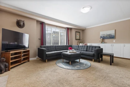 Basement Recreation Room Photo of 39 5556 Peach Road, Chilliwack, BC