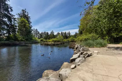 Outdoor Patio Photo of 24 5761 Wharf Avenue, Sechelt, BC