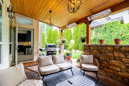 Aerial View of 6074 163b Street, Surrey, BC
