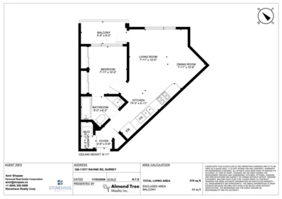 Loft / Bonus Room Photo of 326 11077 Ravine Road, Surrey, BC