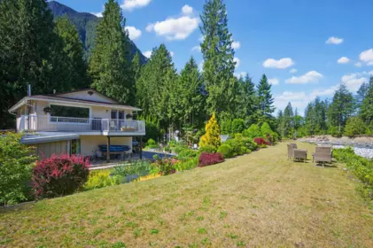 Aerial View of 120 Robertson Crescent, Hope, BC