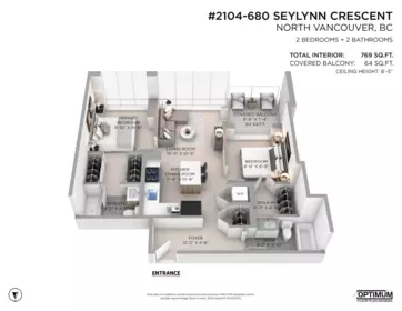 2104 680 Seylynn Crescent, North Vancouver, BC, North Vancouver — Apartment/Condo for sale