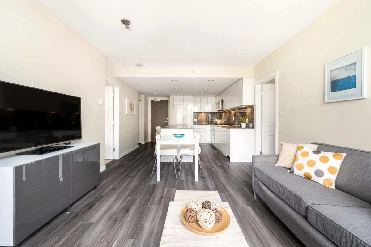 Dining Area Photo of 805 3096 Windsor Gate, Coquitlam, BC