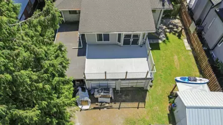 Aerial View of 12301 99a Avenue, Surrey, BC