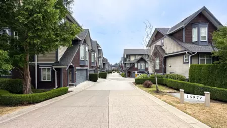 Aerial View of 25 15977 26 Avenue, Surrey, BC