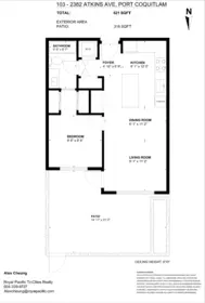 Walk-In Closet Photo of 103 2382 Atkins Avenue, Port Coquitlam, BC