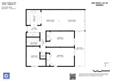 Backyard Photo of 304 9635 121 Street, Surrey, BC