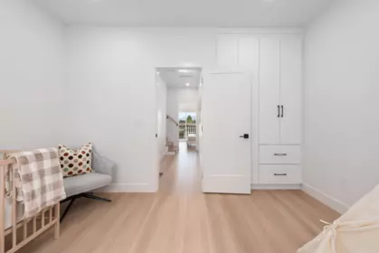 Garage Interior Photo of 2 6808 Elwell Street, Burnaby, BC