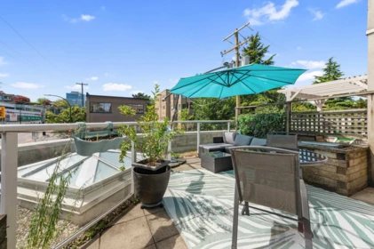 Outdoor Deck Photo of 211A 1823 W 7th Avenue, Vancouver, BC