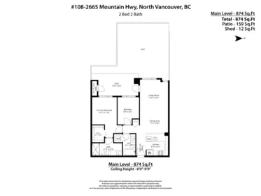 Outdoor Deck Photo of 108 2665 Mountain Highway, North Vancouver, BC