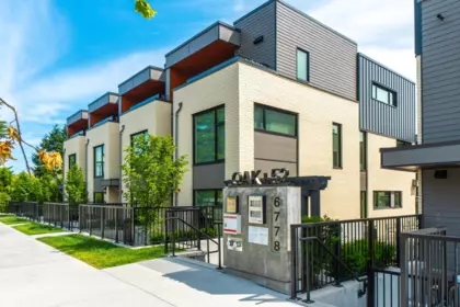 12 6778 Oak Street, Vancouver, BC, Vancouver — Townhouse for sale