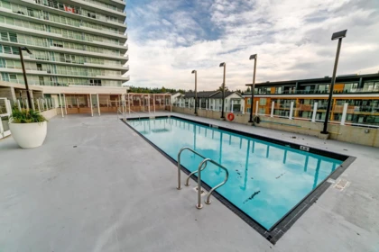 Outdoor Deck Photo of 1904 525 Foster Avenue, Coquitlam, BC