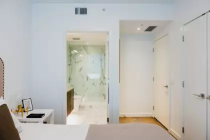 Guest Bathroom Photo of 604 1688 Pullman Porter Street, Vancouver, BC