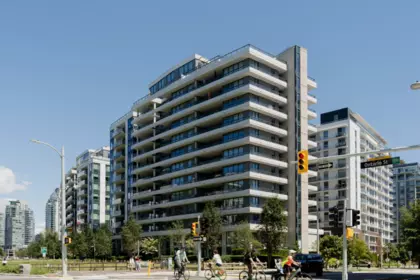 Outdoor Patio Photo of 604 1688 Pullman Porter Street, Vancouver, BC