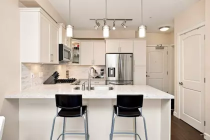 Kitchen Island Photo of 303 3585 146a Street, Surrey, BC