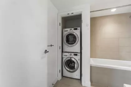 Laundry Room Photo of 808 288 W 1st Avenue, Vancouver, BC