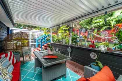 Backyard Photo of 25 13650 80 Avenue, Surrey, BC