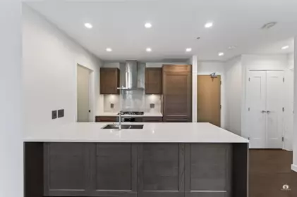 Kitchen Island Photo of 401 5681 Birney Avenue, Vancouver, BC