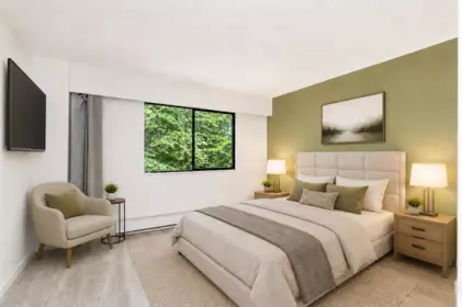 Bedroom 2 Photo of 211 9101 Horne Street, Burnaby, BC