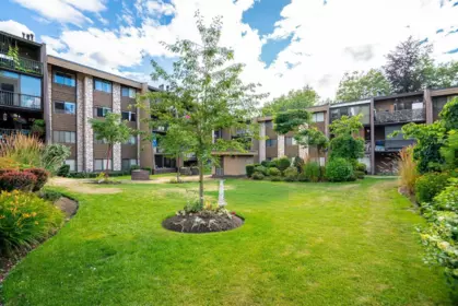 Outdoor Patio Photo of 211 9101 Horne Street, Burnaby, BC