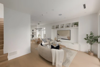 Living Room Photo of 2 419 W 23rd Avenue, Vancouver, BC