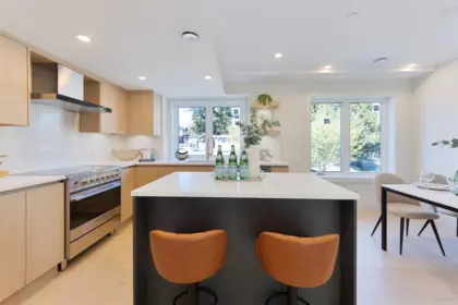 Kitchen Island Photo of 3420 Knight Street, Vancouver, BC