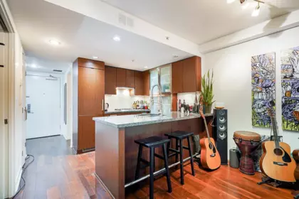 Breakfast Nook Photo of 210 1055 Richards Street, Vancouver, BC