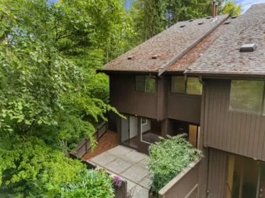 Aerial View of 1828 Purcell Way, North Vancouver, BC