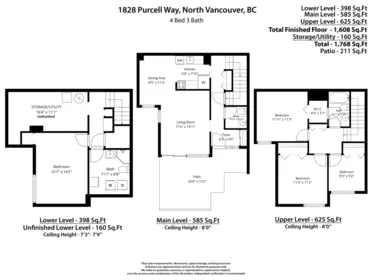 Laundry Room Photo of 1828 Purcell Way, North Vancouver, BC
