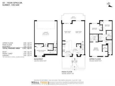 Exterior Rear Photo of 33 15235 Sitka Drive, Surrey, BC