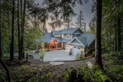 Exterior Rear Photo of 153 Swallow Road, Gibsons, BC