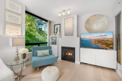 Family Room Photo of 302 1003 Burnaby Street, Vancouver, BC