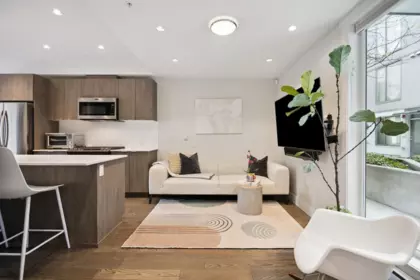 Kitchen Island Photo of 13 531 E 16th Avenue, Vancouver, BC