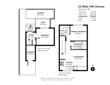 Guest Bathroom Photo of 22 W 14th Avenue, Vancouver, BC
