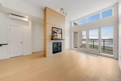 Living Room Photo of 301 1150 Oxford Street, White Rock, BC