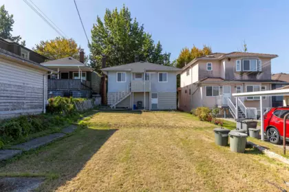 Backyard Photo of 1060 Kelowna Street, Vancouver, BC